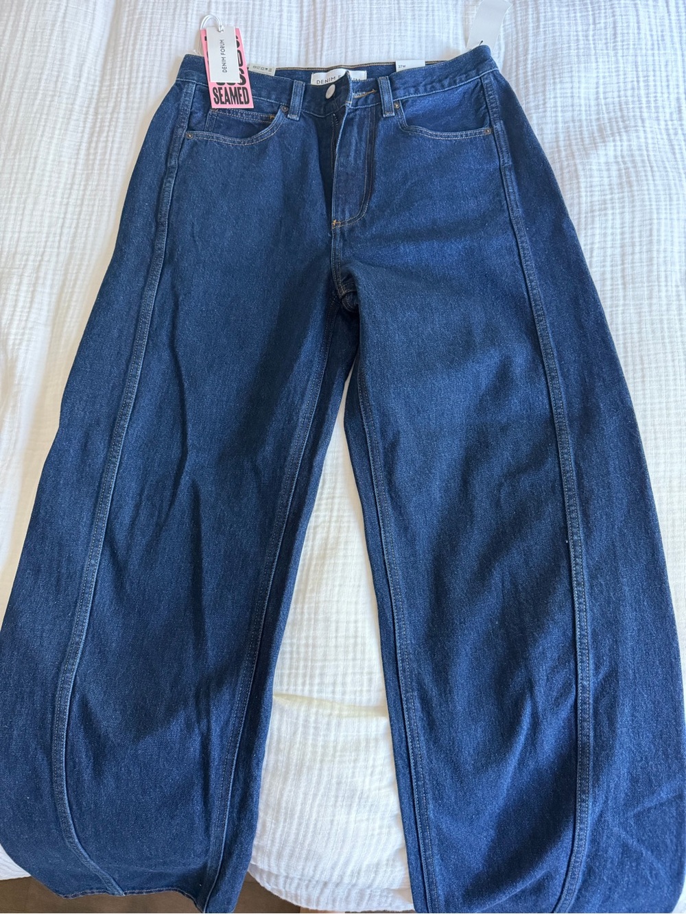 Denim Forum Barrelled Jeans - Picture 6 of 7